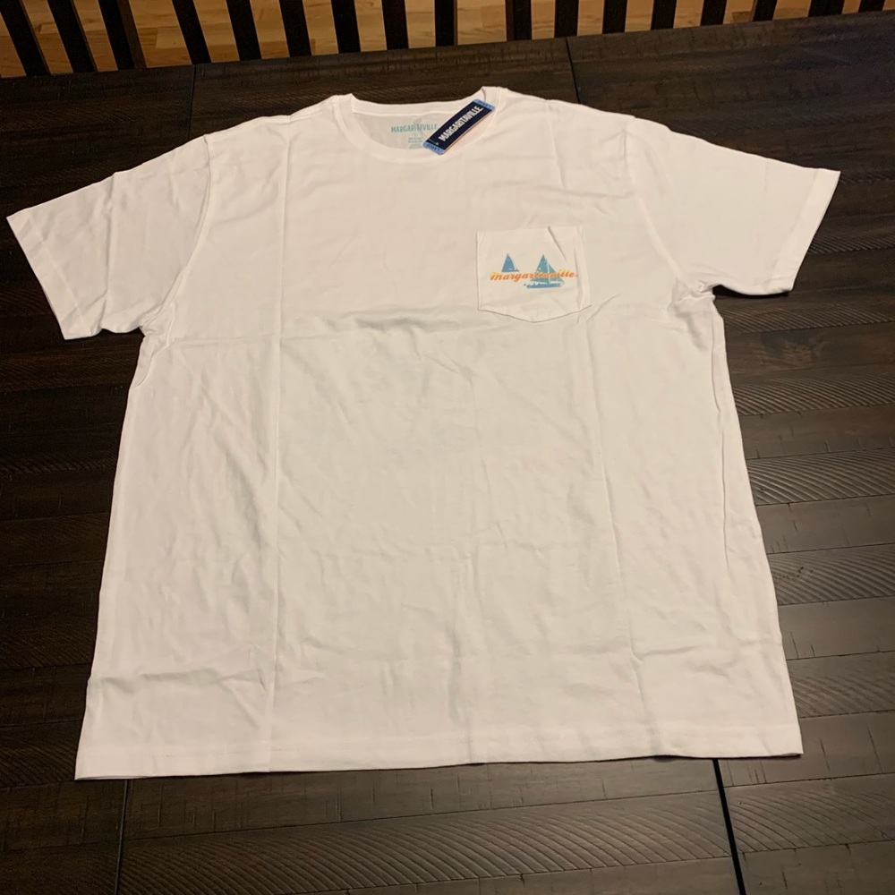 Margaritaville Short Sleeve Pocket Tee - Picture 3 of 4